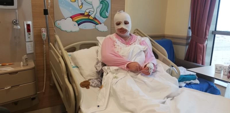 Düdüklü tencere bomba gibi patladı
