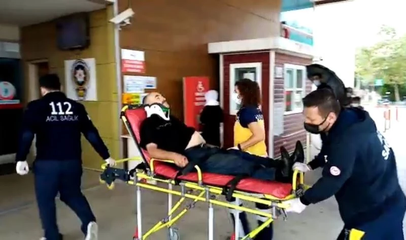 Yağışla gelen kaza: 3 yaralı
