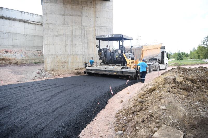 Ataevler’de asfalt çalışmaları tamamlandı
