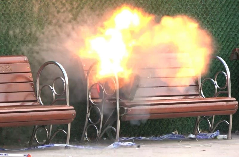 Durakta bırakılan şüpheli çanta ekipleri harekete geçirdi
