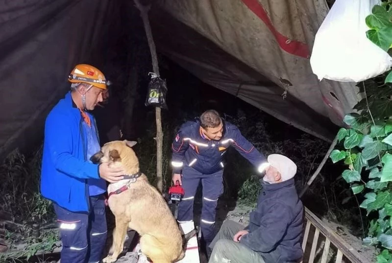Kayıp ihbarı ekipleri harekete geçirmişti, kulübede bulundu
