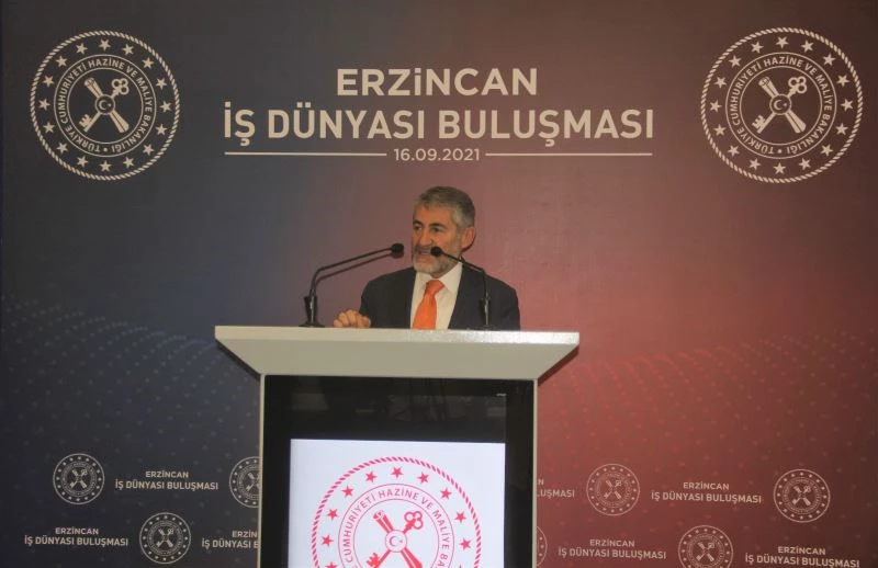 Hazine ve Maliye Bakan Yardımcısı Nebati: “Erzincan Türkiye’nin ortalamasıyla büyüyen bir şehrimiz”

