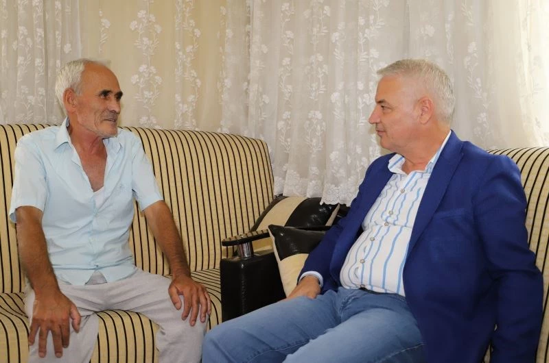 Başkan Bilgin’den İlyas Çetin’e ‘Geçmiş olsun’ ziyareti
