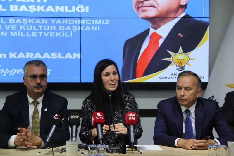 AK Parti Genel Başkan Yardımcısı Karaaslan: 