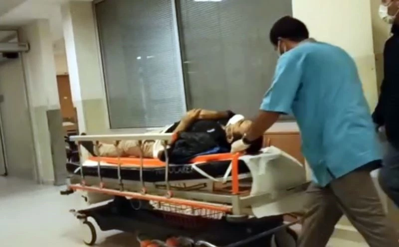 Fabrika inşaatında dinamit patlatıldı, 2 işçi yaralandı
