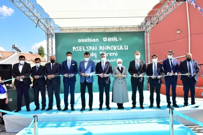 ASELSAN Anaokulu törenle açıldı

