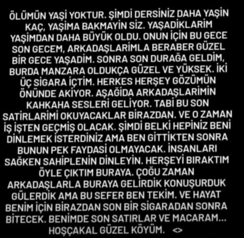 Arkadaşına mesaj yazıp kayalıklardan atladı
