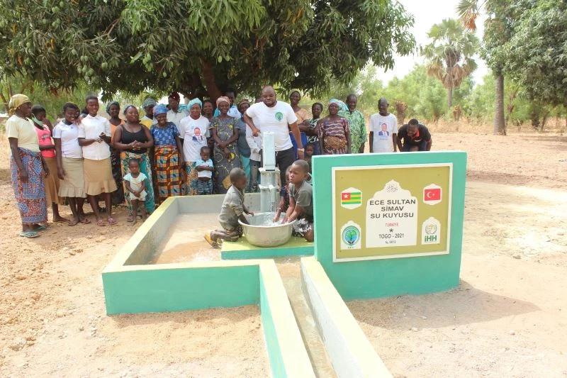 Togo’ya temiz su kuyusu hayrı
