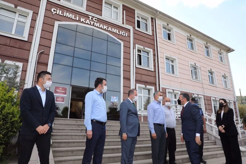 Vali Atay’dan kadın kaymakama hayırlı olsun ziyareti
