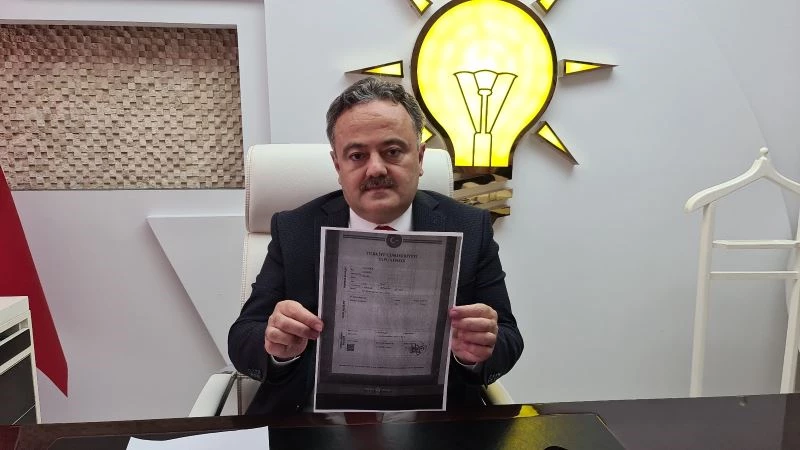 CHP’nin yalanını tapu ile çürüttü
