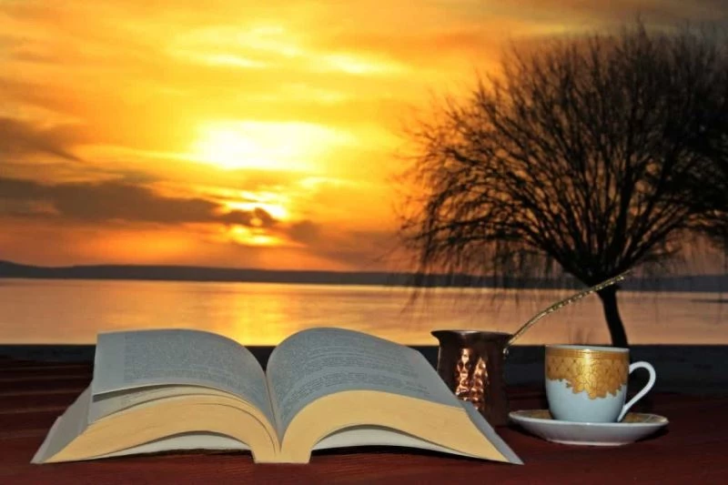 Anadolu’nun plajında muhteşem gün batımı
