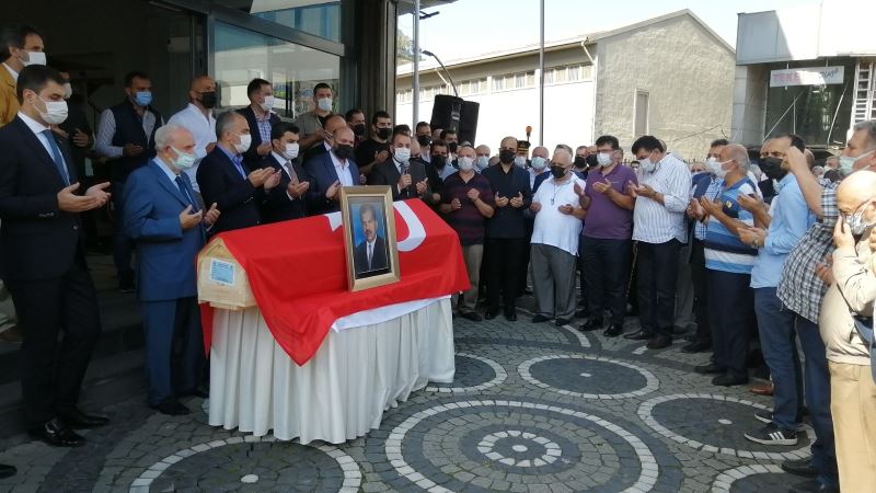 Eski Rize Belediye Başkanı Hızır Hop için belediyede tören düzenlendi
