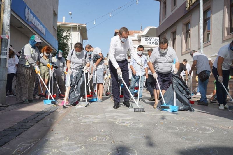 Dünya temizlik gününde Ayvalık’tan anlamlı mesaj
