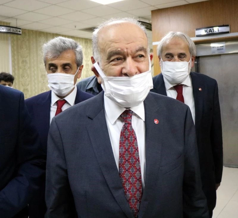 Saadet Partisi Genel Başkanı Karamollaoğlu: “Şu anda ittifak diye bir şey söz konusu değil”
