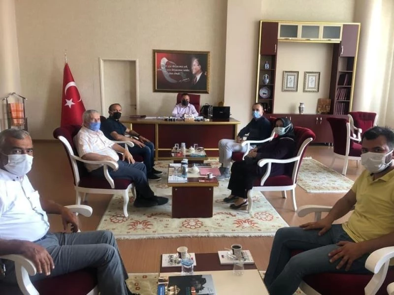 AK Parti Teşkilatı’ndan Kaymakam Halim’e hayırlı olsun ziyareti

