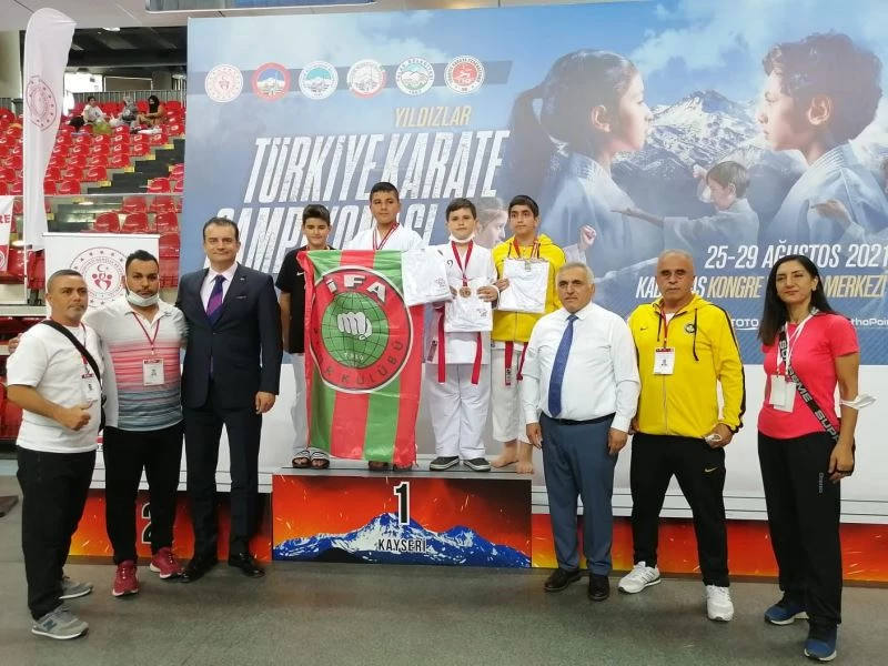 Süleymanpaşalı genç sporcular madalyalara ambargo koydu
