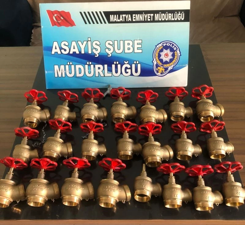 Vana çalan hırsızlar, çaldıklarıyla birlikte yakalandı
