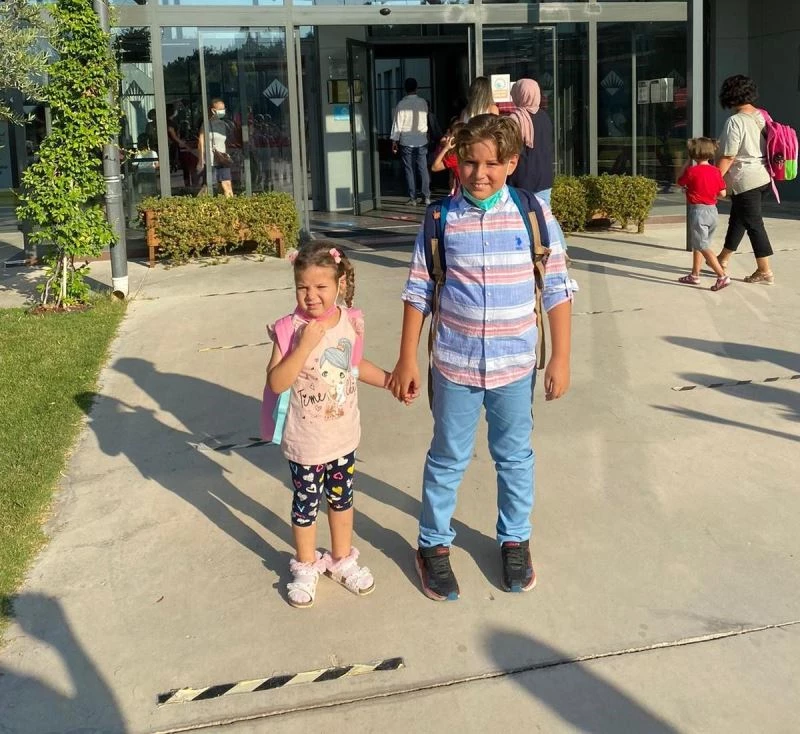 Depremin sembolü Ayda okullu oldu
