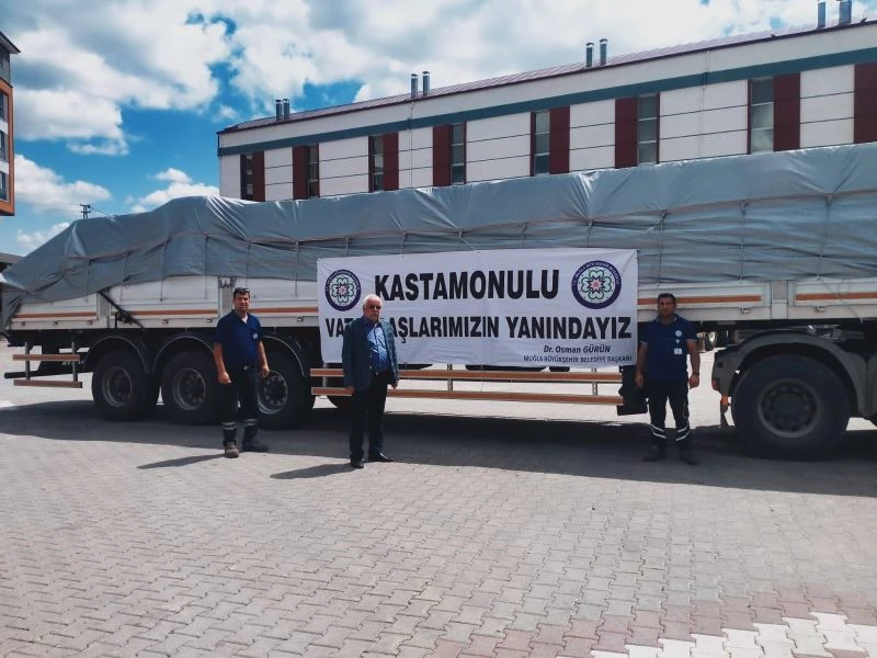 Muğla, Kastamonu’ya desteğe devam ediyor

