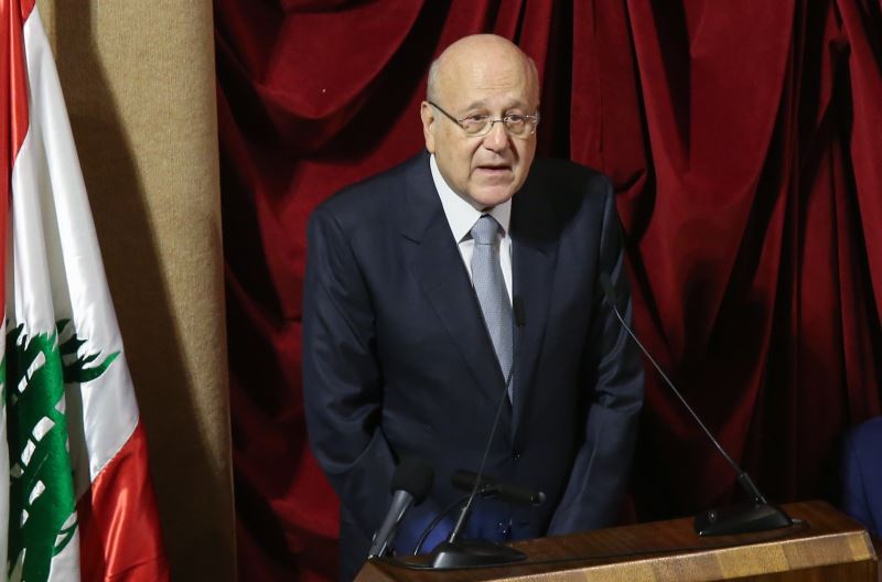Lübnan Başbakanı Mikati’nin ilk yurtdışı ziyareti Fransa’ya

