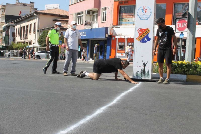 Fenalaşan ve yarışmayı emekleyerek kazanan koşucu, sağlığına kavuştu
