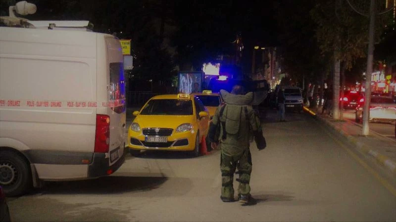 Van’ın en işlek caddesinde şüpheli paket alarmı
