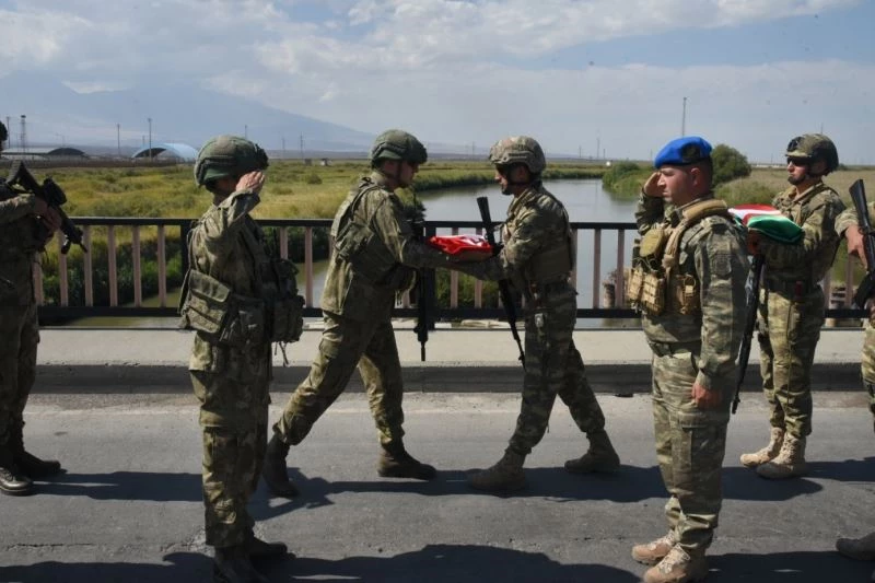 Türk askeri “Sarsılmaz Kardeşlik 2021 Tatbikatı” için Nahçıvan’da
