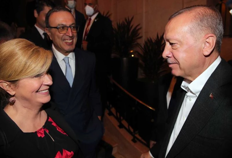 Cumhurbaşkanı Erdoğan, Hırvatistan ve Bulgaristan eski cumhurbaşkanları ile görüştü
