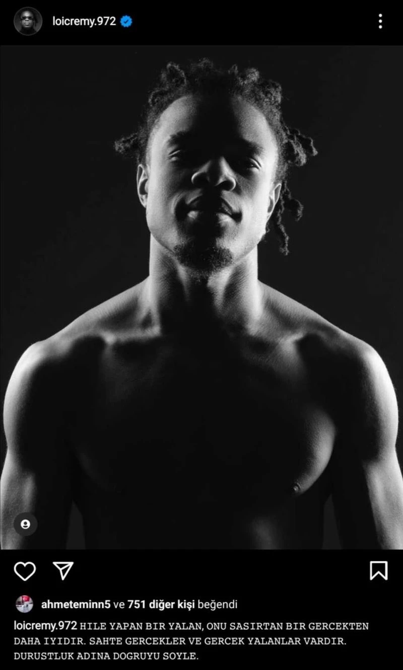 Loic Remy’den dikkat çeken paylaşım
