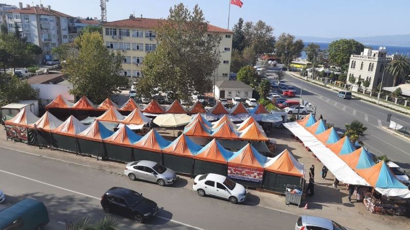 Mudanya’da “Yöresel Ürünler Pazarı” kaldırıldı
