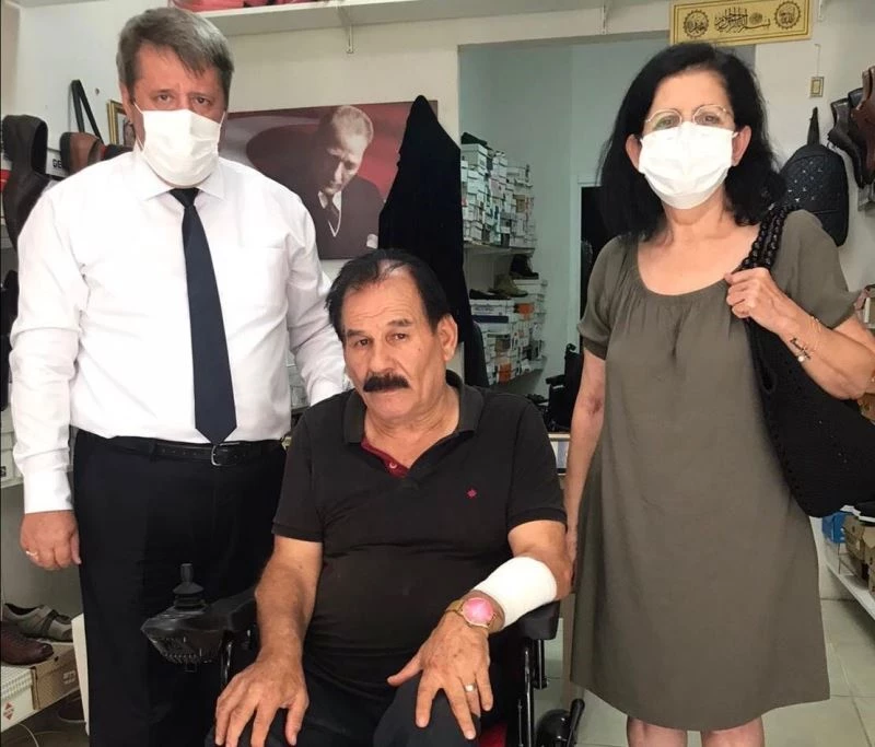 Manisa’da bir engellinin daha yüzü büyükşehirle güldü
