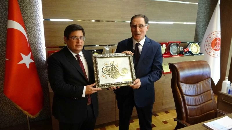 Ombudsman Malkoç, Samsun Adliyesi’nde
