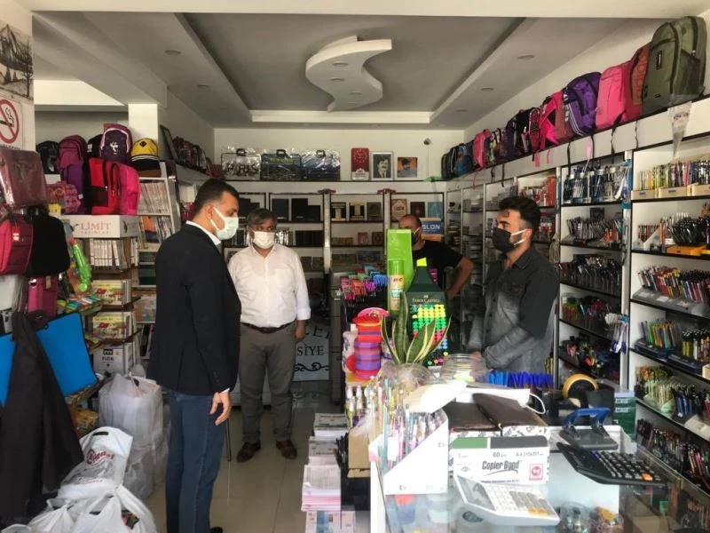 Kaymakam Savar’dan esnaf ziyareti
