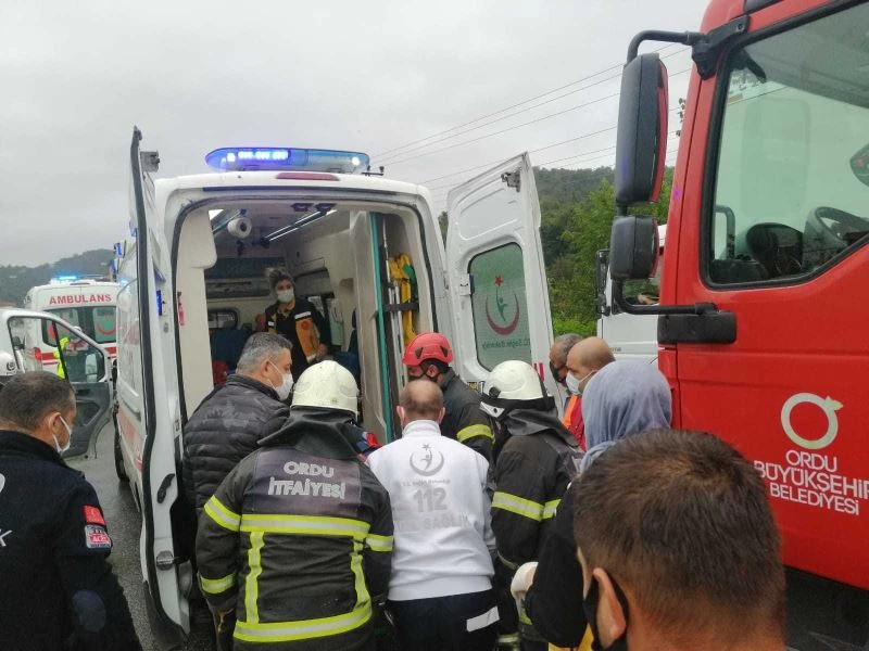 Kabataş kaymakamı kazada yaralandı
