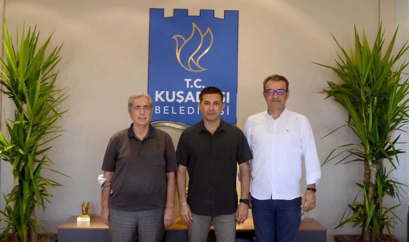 Aydın ASKF Başkanı Kaplan, Başkan Günel ile görüştü
