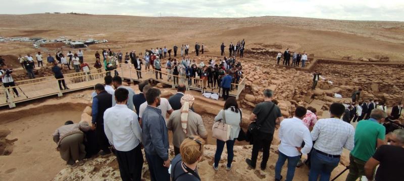 Şanlıurfa’da Karahantepe yabancı basının ilgi odağı oldu
