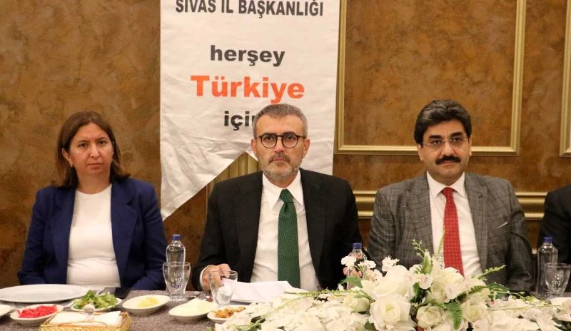 Mahir Ünal Sivas’ta STK temsilcileriyle bir araya geldi
