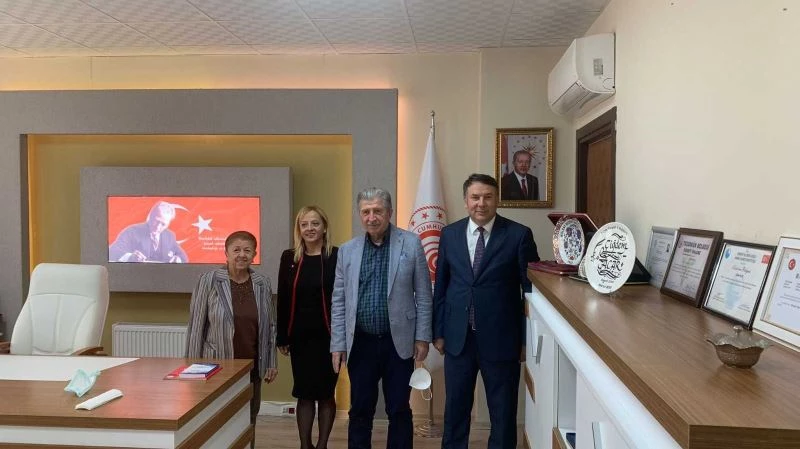 Köksal Toptan’dan Ticaret Müdürüne ziyaret
