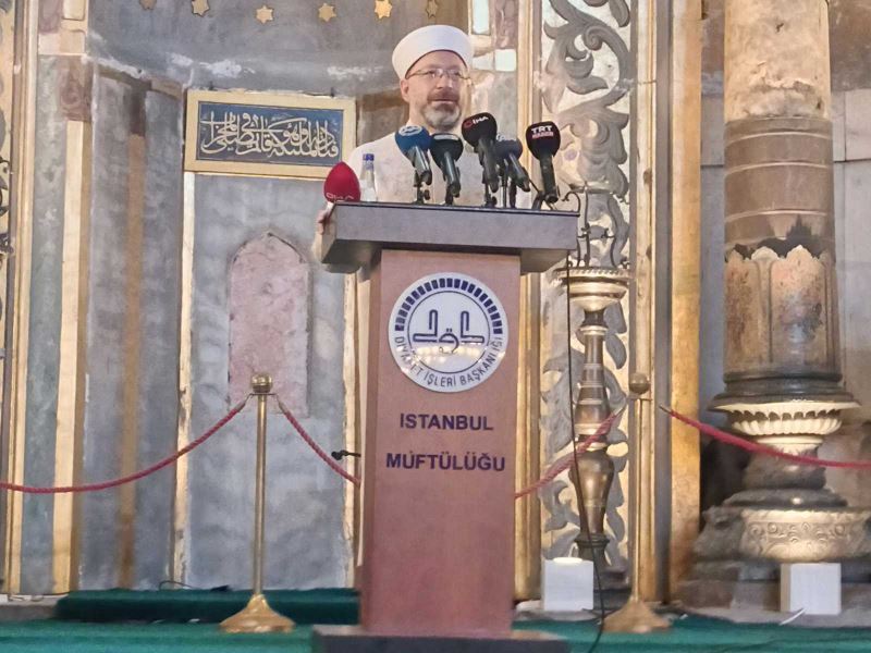 Diyanet İşleri Başkanı Erbaş: 