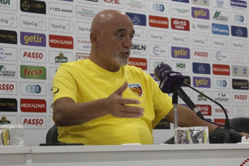 Hikmet Karaman: “Oynadığımız 3 zorlu maçtan 4 puan aldık”
