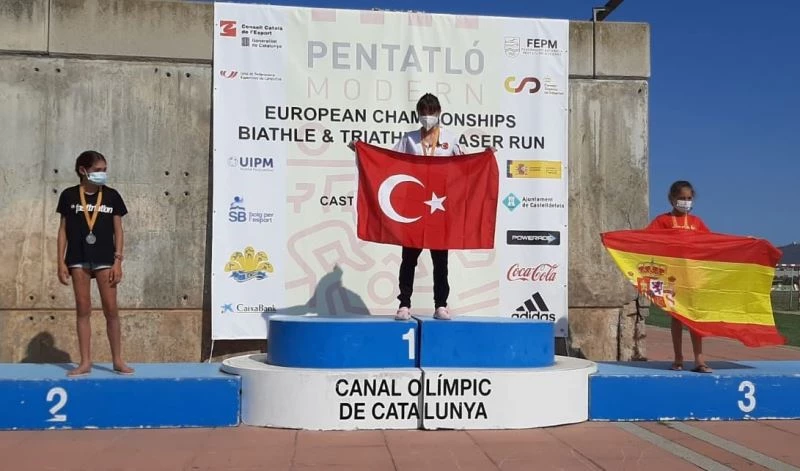 Milli pentatloncular, Biathle Triathle Avrupa Şampiyonası’na damga vurdu
