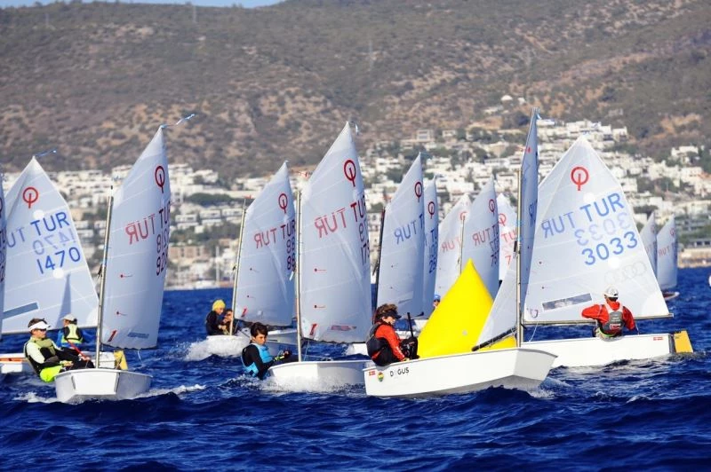 TYF 2021 Optimist Türkiye Şampiyonası’nda heyecan başladı
