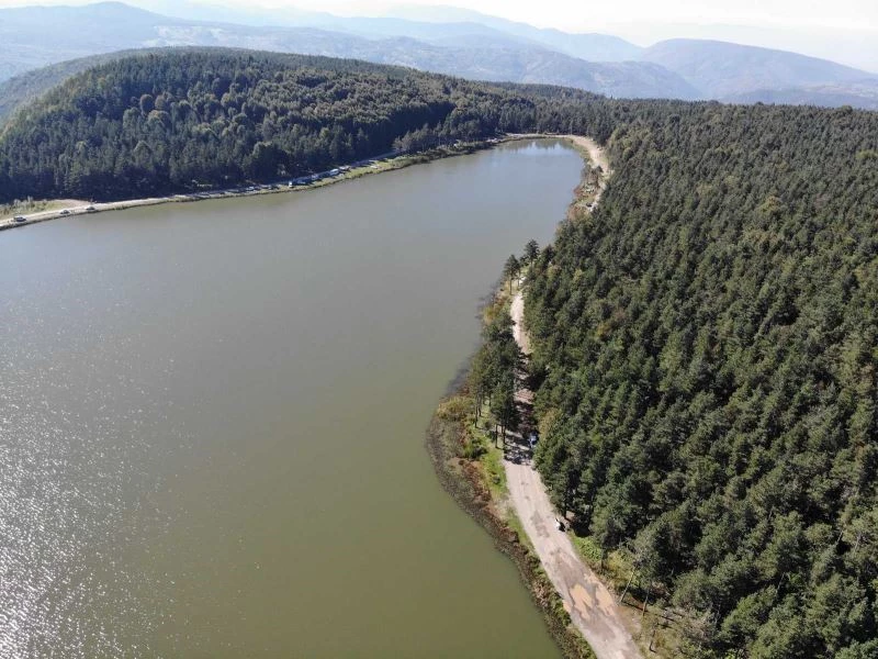 Hafta sonu tatilcilerin rotası Topuk Yaylası oldu
