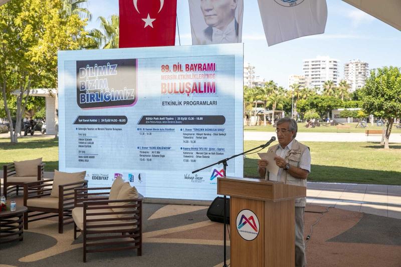 Mersin’de Türk Dil Bayramı kutlandı

