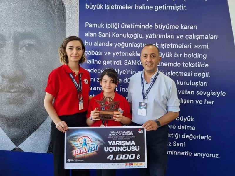 Teknofest’te SANKO Okulları flaması dalgalandı
