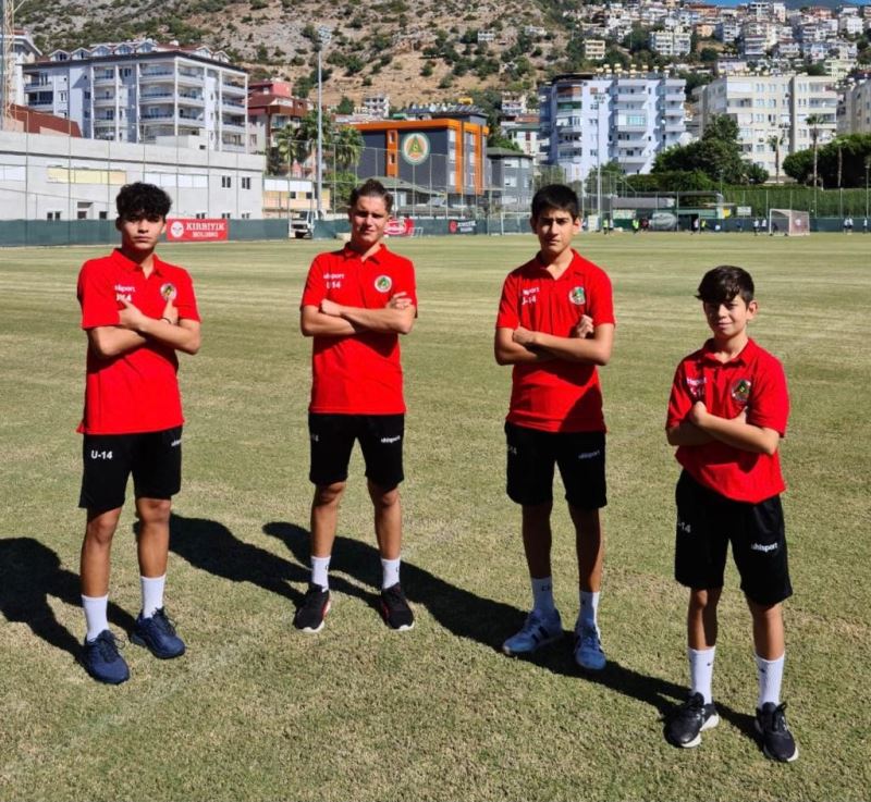 U15 Milli Takım bölge seçmelerine Alanyaspor’dan 4 futbolcu katılacak
