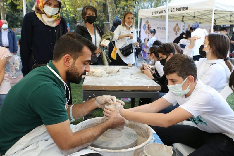 Akşemsettin Parkı’nda sanat ve musiki ziyafeti
