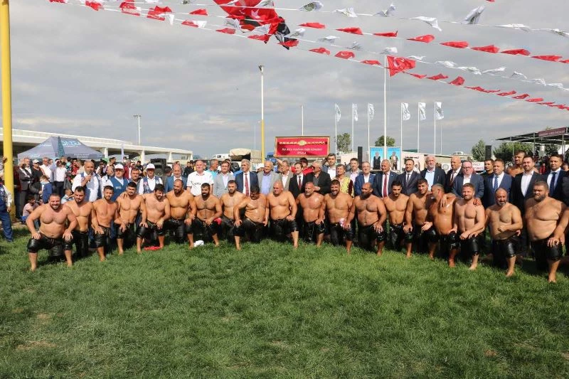 Edirne’de Kel Aliço Pehlivanı Anma Yağlı Güreşleri başladı

