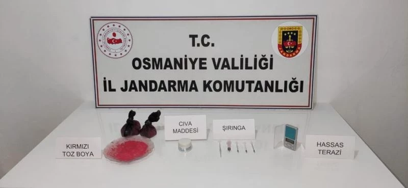 Osmaniye’de 579 gram cıva ele geçirildi