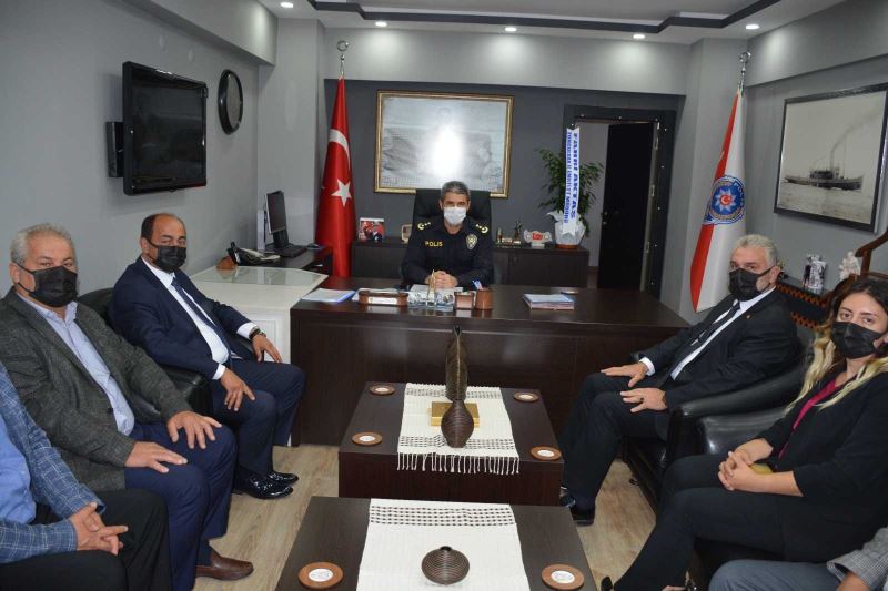Başkan Demirtaş, göreve yeni gelen yöneticilerle görüştü
